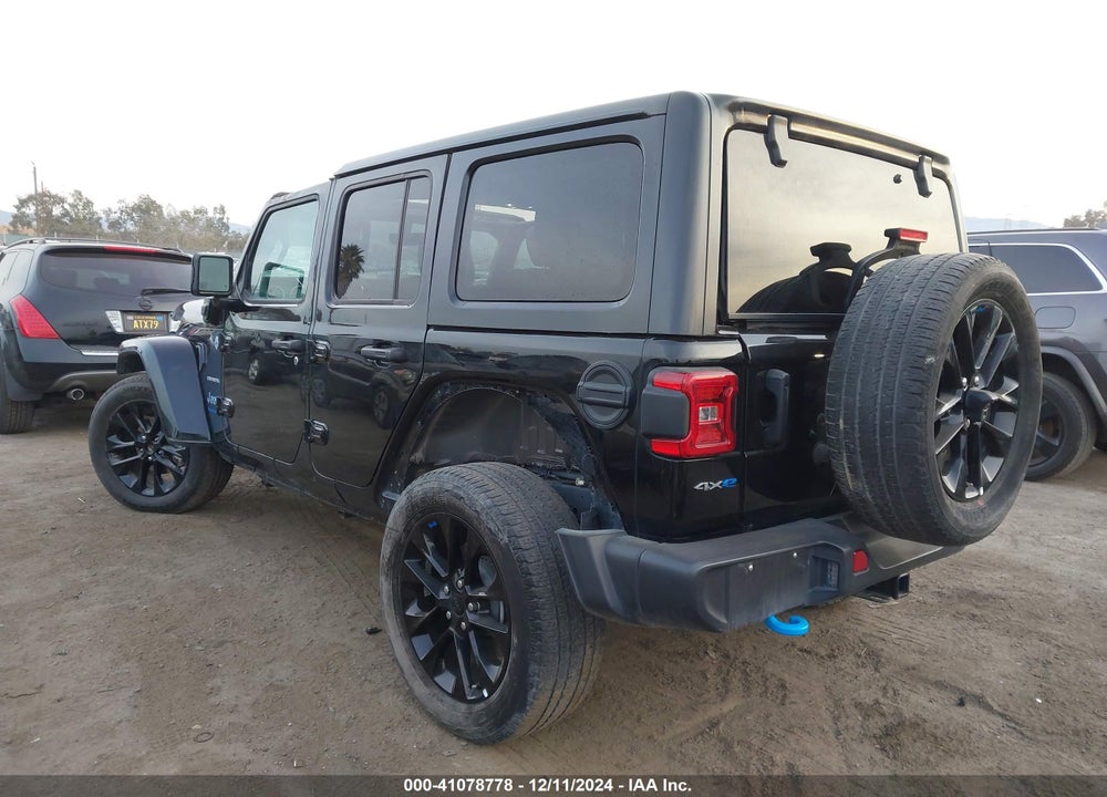 2023 JEEP WRANGLER 4XE SAHARA 4X4 VIN: 1C4JJXP60PW696192