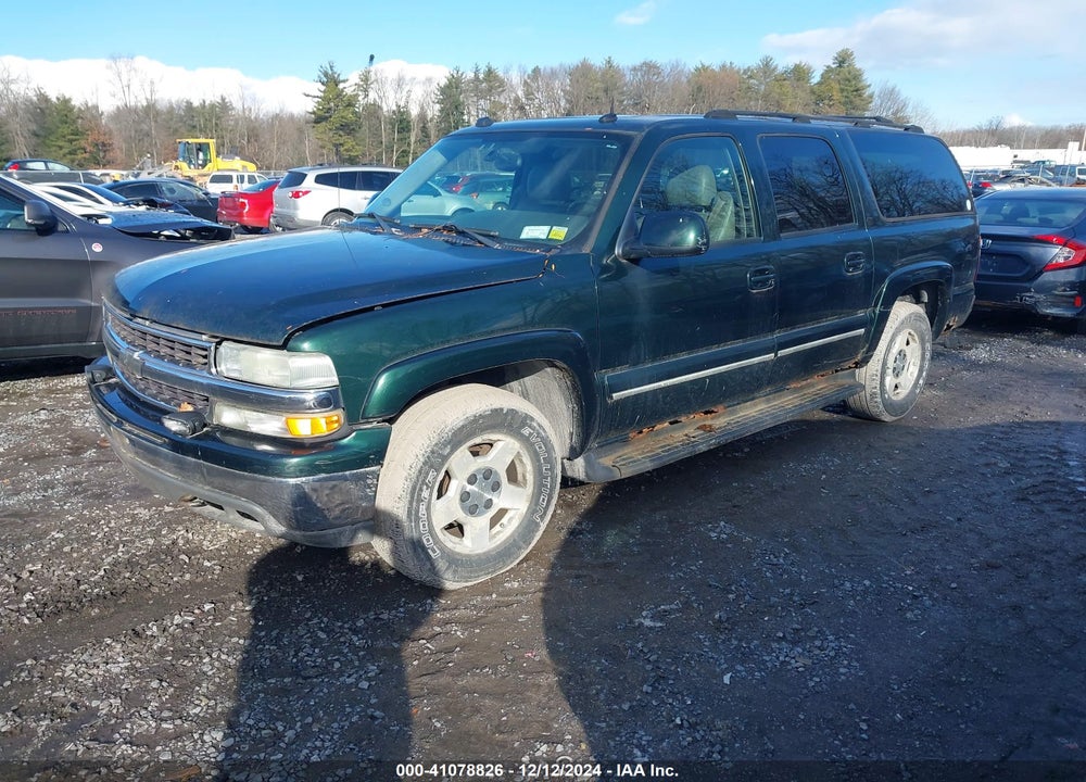 2004 CHEVROLET SUBURBAN 1500 LT VIN: 1GNFK16T84J185224