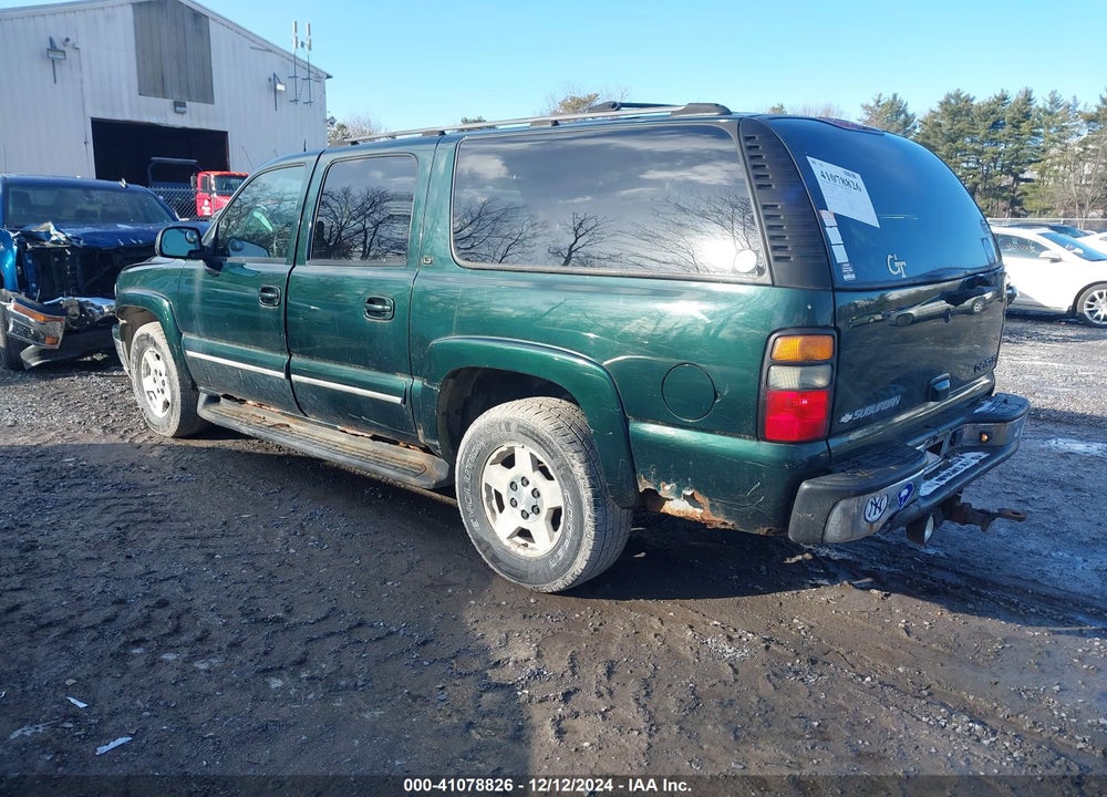 2004 CHEVROLET SUBURBAN 1500 LT VIN: 1GNFK16T84J185224
