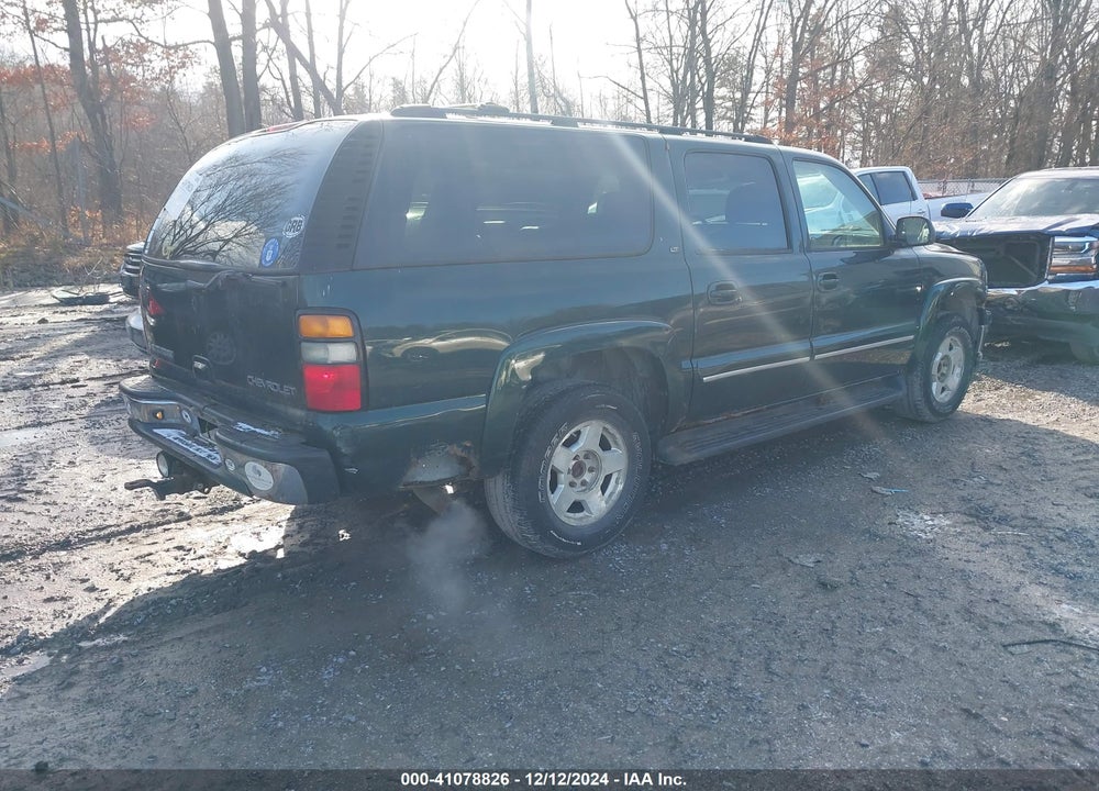 2004 CHEVROLET SUBURBAN 1500 LT VIN: 1GNFK16T84J185224