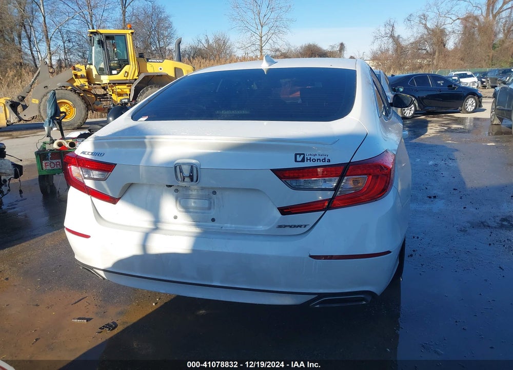 2020 HONDA ACCORD SPORT VIN: 1HGCV1F38LA153330
