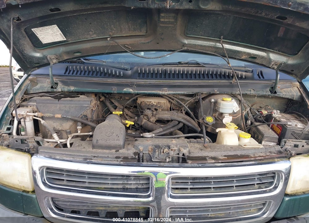 2001 DODGE RAM VAN 1500 CONVERSION VIN: 2B6HB11Y91K541723