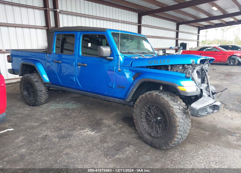 2022 JEEP GLADIATOR WILLYS 4X4 VIN: 1C6HJTAG3NL107893