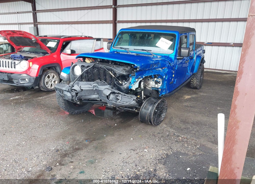 2022 JEEP GLADIATOR WILLYS 4X4 VIN: 1C6HJTAG3NL107893