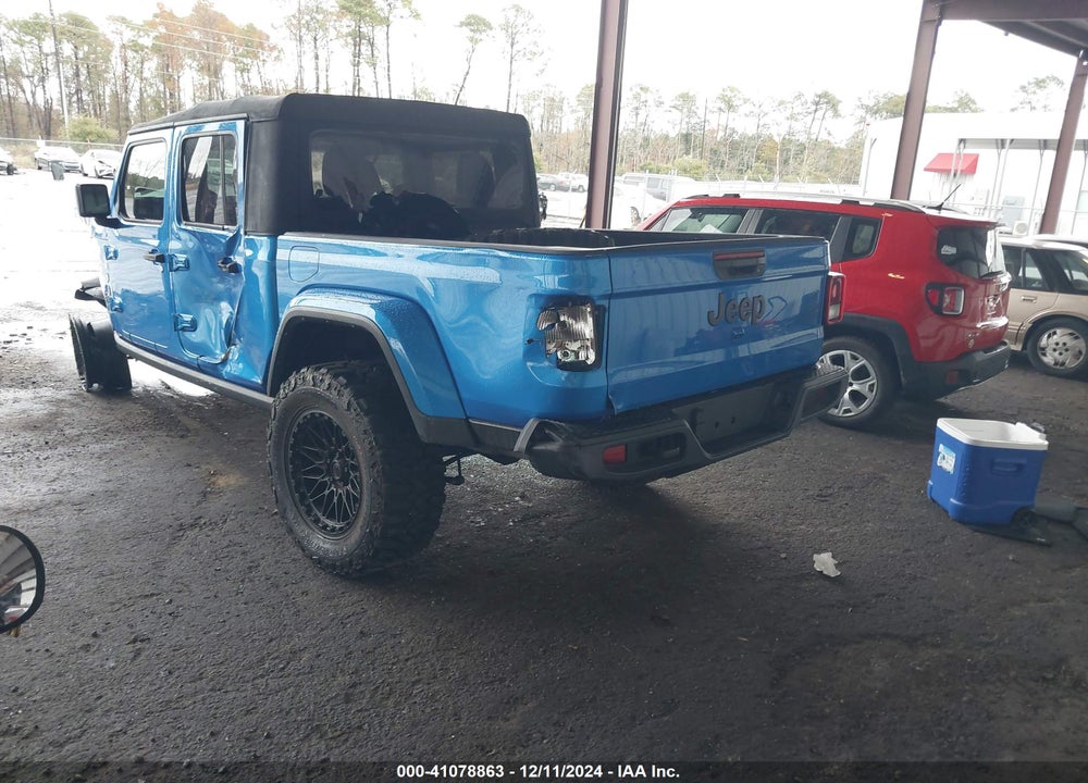 2022 JEEP GLADIATOR WILLYS 4X4 VIN: 1C6HJTAG3NL107893