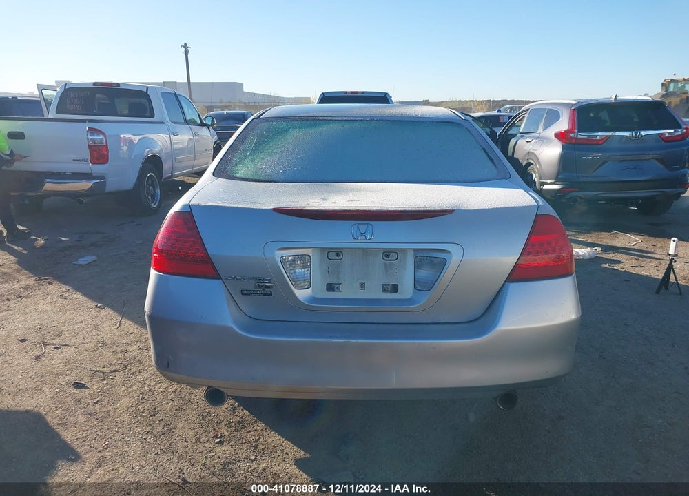 2007 HONDA ACCORD 3.0 SE VIN: 1HGCM664X7A105049