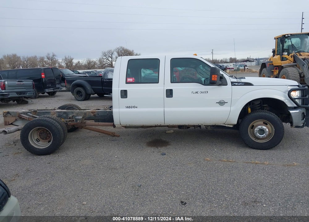 2012 FORD F-350 CHASSIS XL VIN: 1FD8W3HT0CEB21910