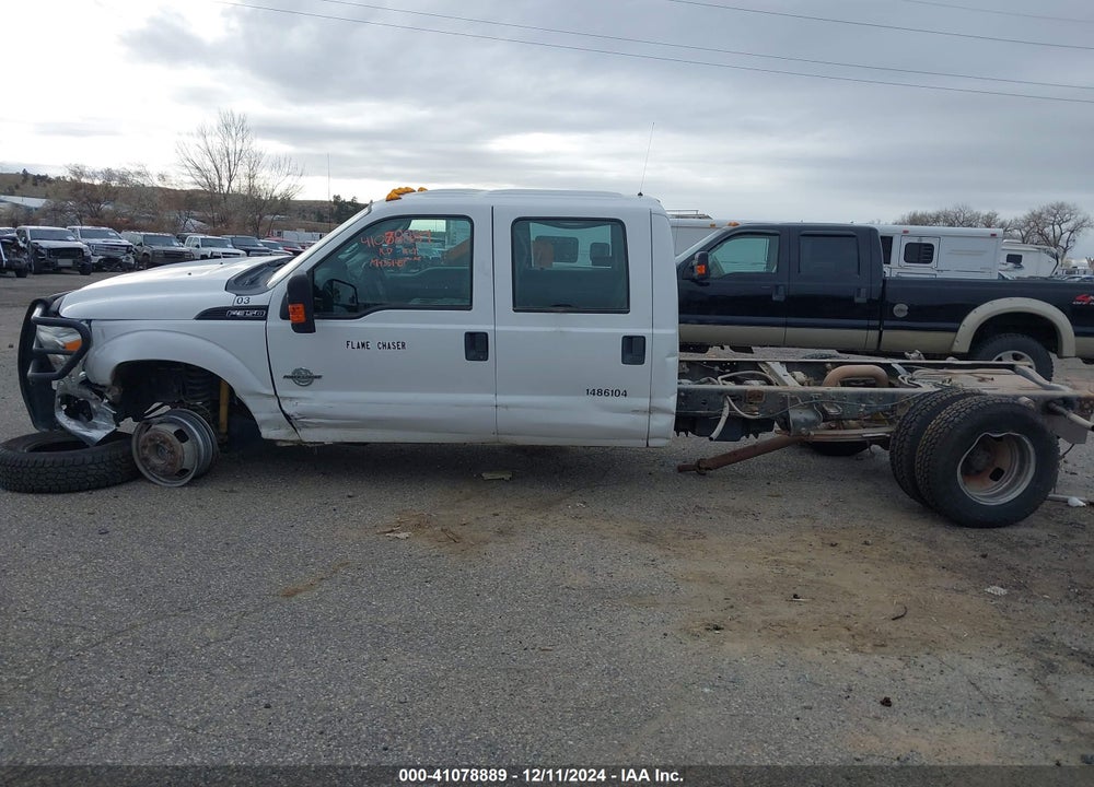 2012 FORD F-350 CHASSIS XL VIN: 1FD8W3HT0CEB21910