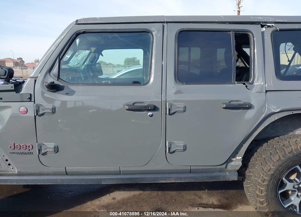 2019 JEEP WRANGLER UNLIMITED RUBICON 4X4 VIN: 1C4HJXFN6KW605331