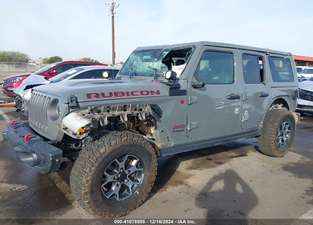 2019 JEEP WRANGLER UNLIMITED RUBICON 4X4 VIN: 1C4HJXFN6KW605331