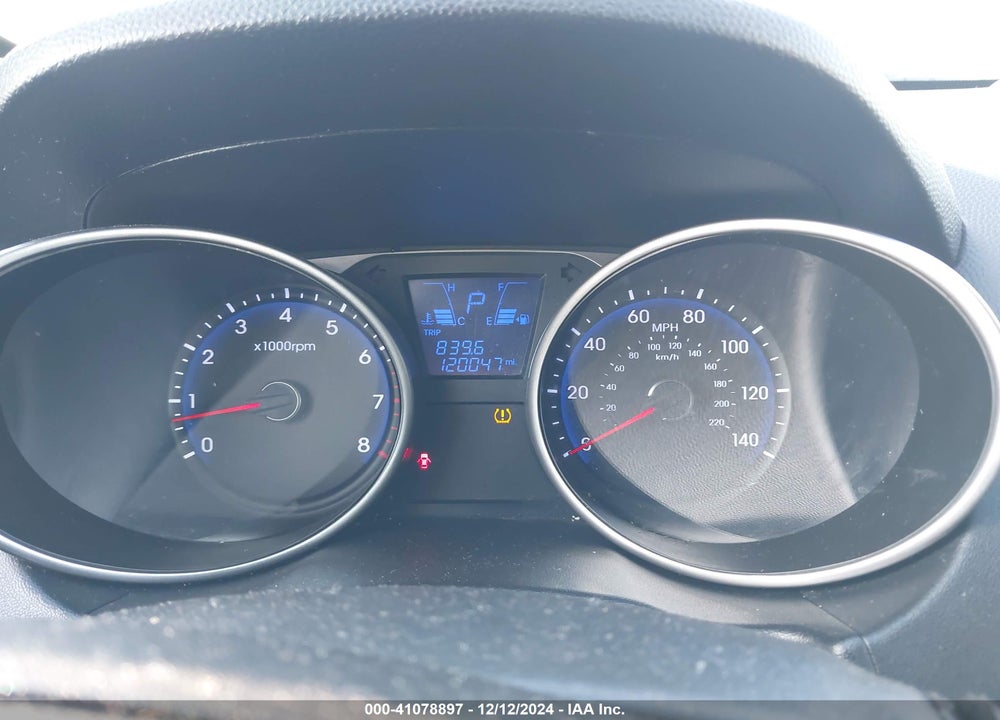 2011 HYUNDAI TUCSON GLS VIN: KM8JU3AC0BU207000