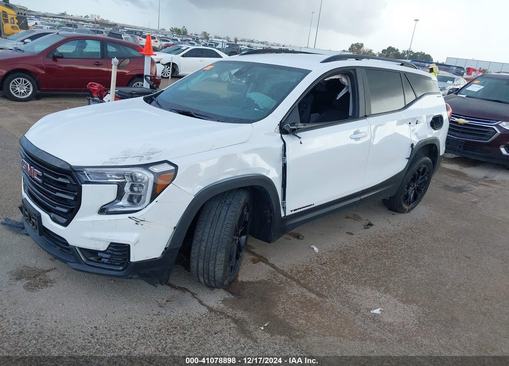 2022 GMC TERRAIN FWD SLE VIN: 3GKALMEV7NL308417