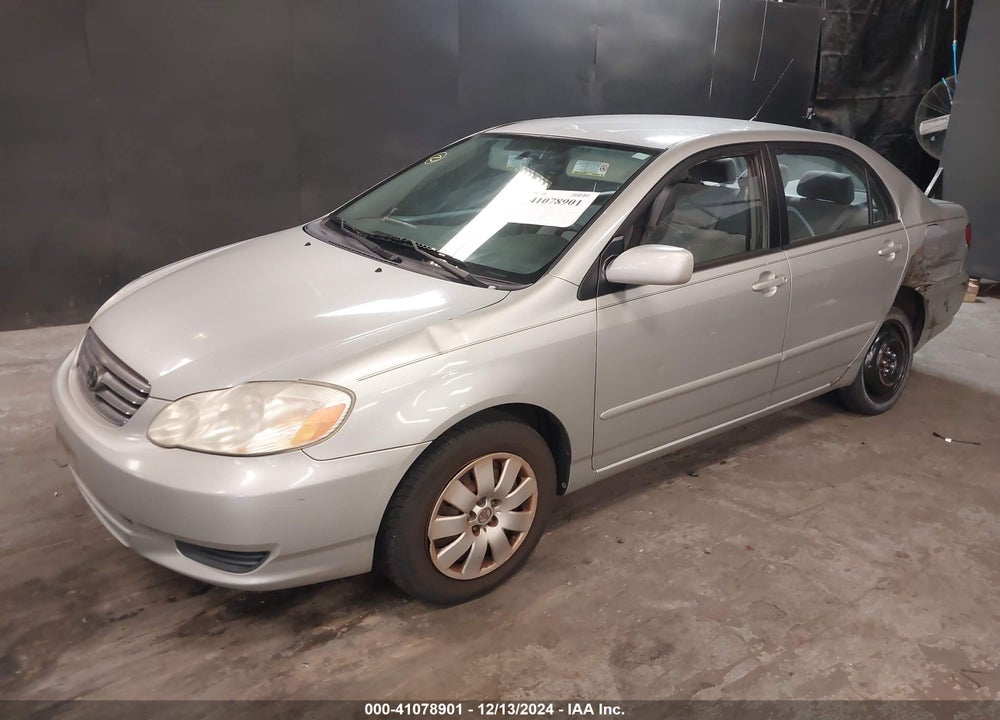 2003 TOYOTA COROLLA LE VIN: 2T1BR32E93C040905