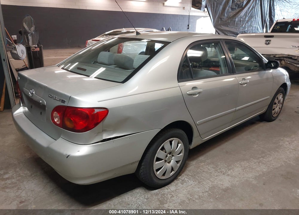 2003 TOYOTA COROLLA LE VIN: 2T1BR32E93C040905