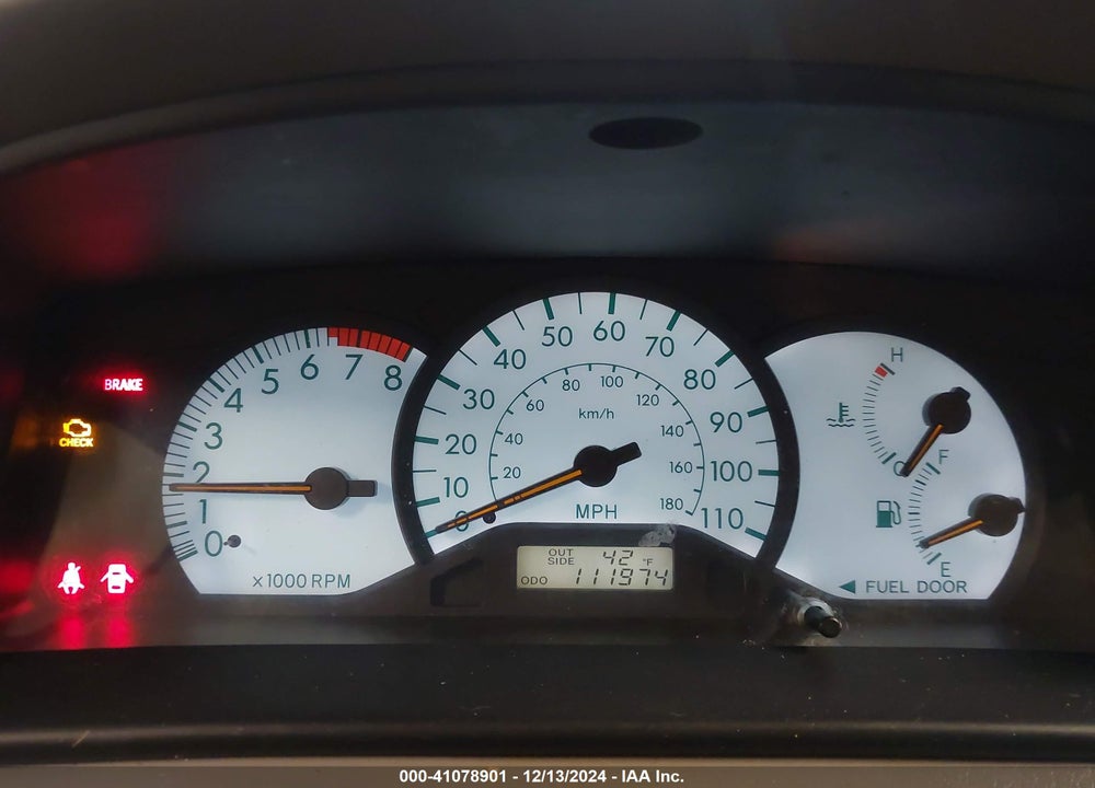 2003 TOYOTA COROLLA LE VIN: 2T1BR32E93C040905