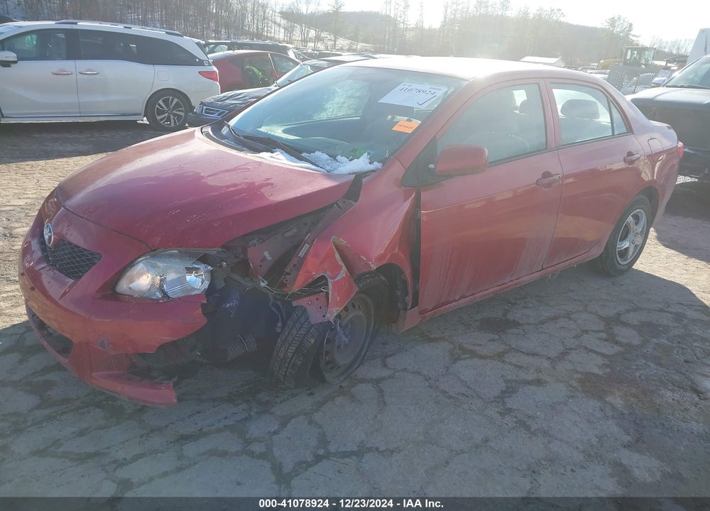 2009 TOYOTA COROLLA VIN: 1NXBU40E99Z079315