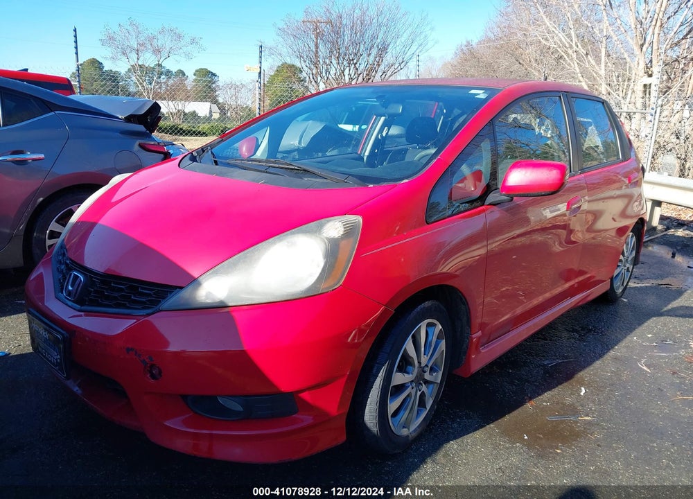 2012 HONDA FIT SPORT VIN: JHMGE8H5XCC036004