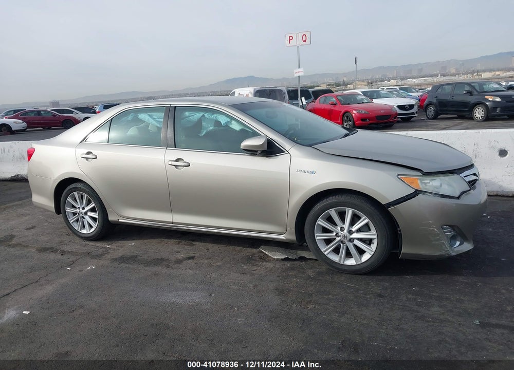 2014 TOYOTA CAMRY HYBRID XLE VIN: 4T1BD1FK8EU104873