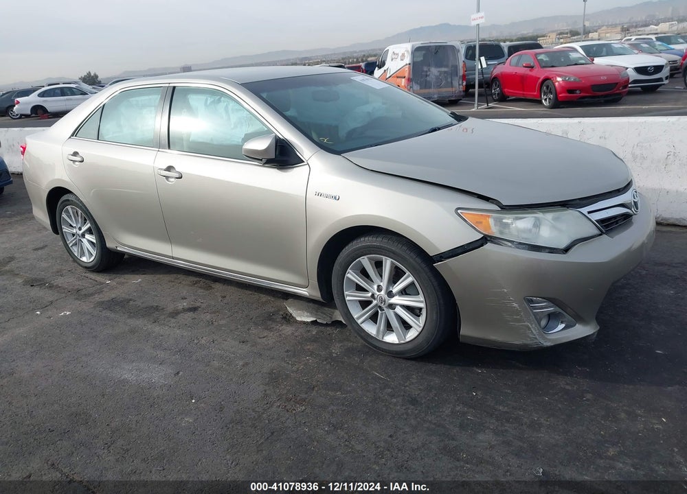 2014 TOYOTA CAMRY HYBRID XLE VIN: 4T1BD1FK8EU104873