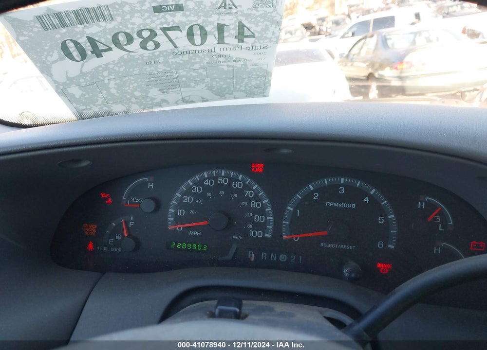 2003 FORD F-150 LARIAT/XLT VIN: 1FTRW08L33KD14240