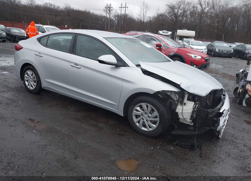 2017 HYUNDAI ELANTRA SE VIN: KMHD74LF5HU372146