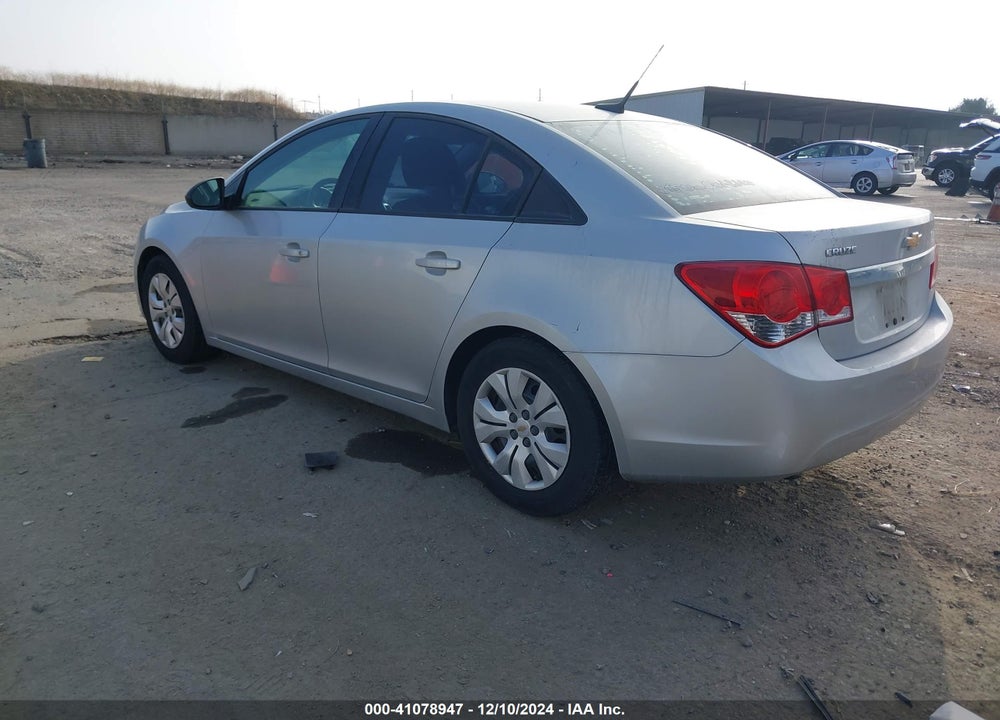2013 CHEVROLET CRUZE LS MANUAL VIN: 1G1PB5SG3D7250127