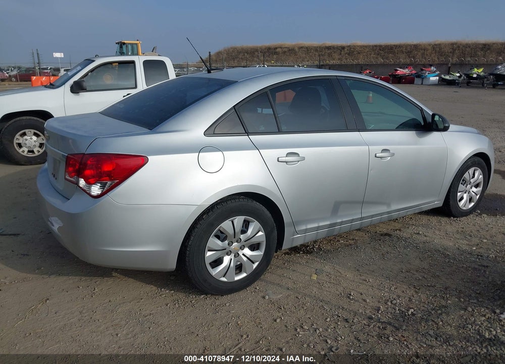 2013 CHEVROLET CRUZE LS MANUAL VIN: 1G1PB5SG3D7250127
