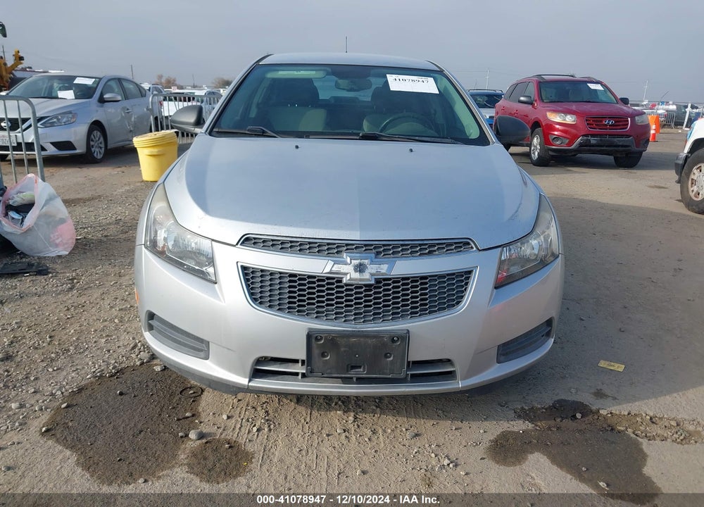 2013 CHEVROLET CRUZE LS MANUAL VIN: 1G1PB5SG3D7250127