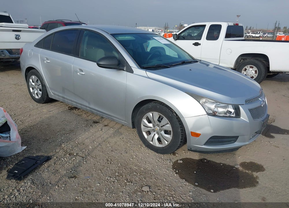 2013 CHEVROLET CRUZE LS MANUAL VIN: 1G1PB5SG3D7250127