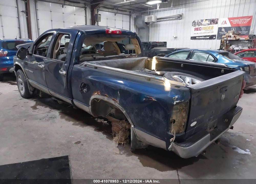 2007 DODGE RAM 1500 SLT/TRX4 OFF ROAD/SPORT VIN: 1D7HU182X7J584727