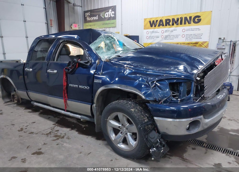 2007 DODGE RAM 1500 SLT/TRX4 OFF ROAD/SPORT VIN: 1D7HU182X7J584727