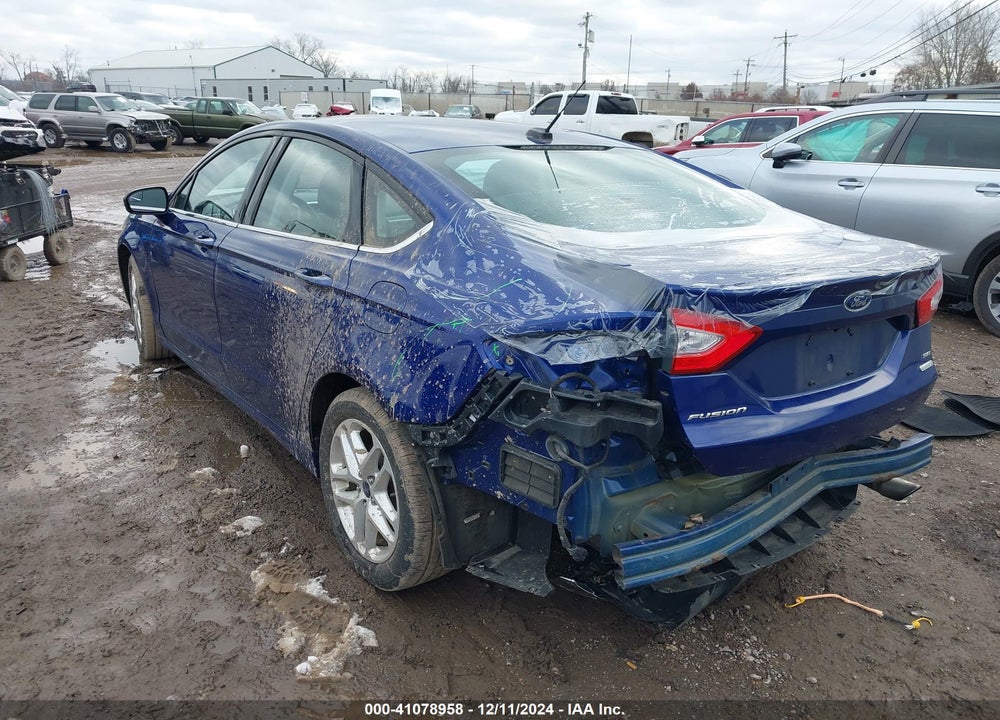 2016 FORD FUSION SE VIN: 3FA6P0HD8GR121940