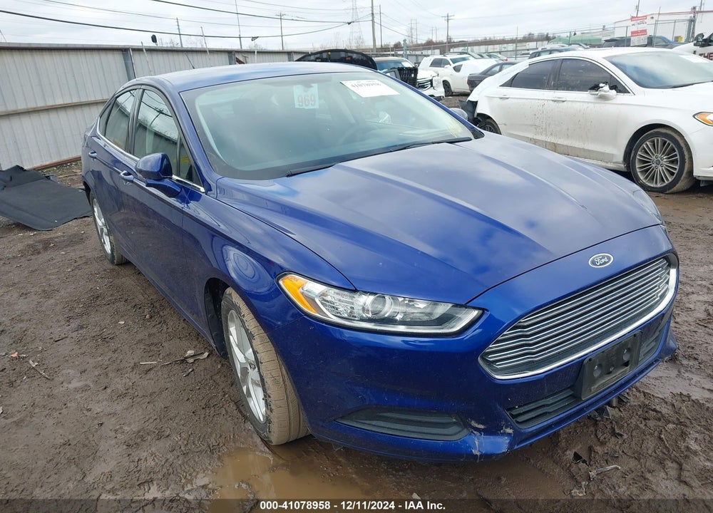 2016 FORD FUSION SE VIN: 3FA6P0HD8GR121940