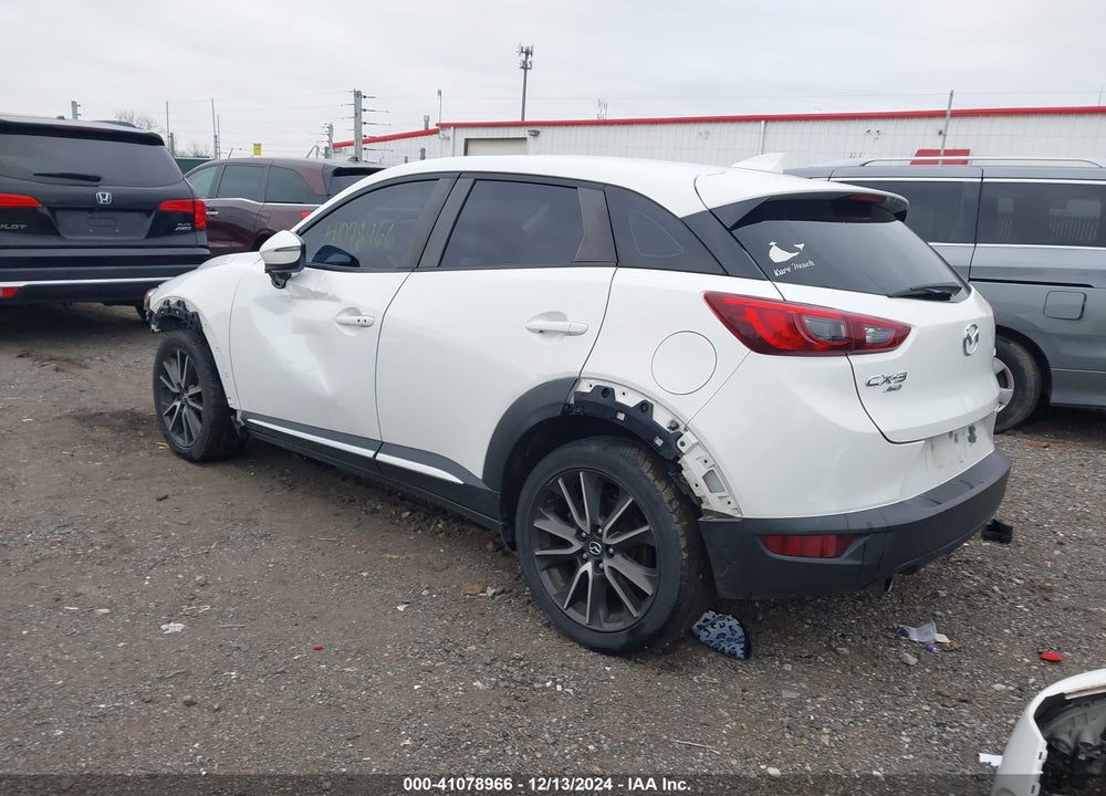 2016 MAZDA CX-3 GRAND TOURING VIN: JM1DKBD70G0109549
