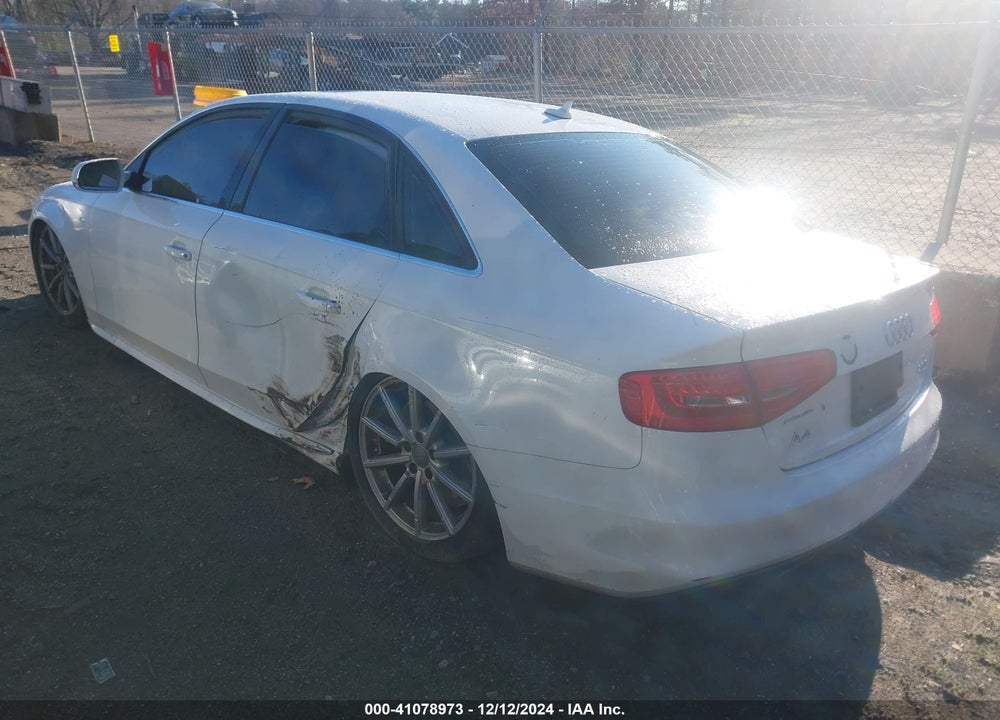2014 AUDI A4 VIN: WAUFFAFL8EN011125