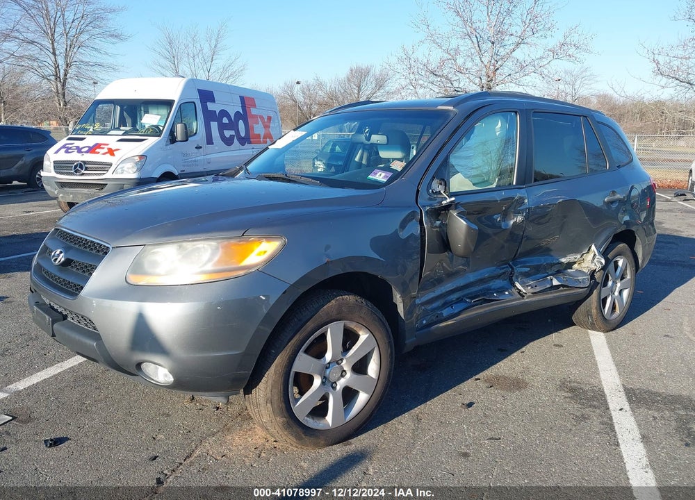 2009 HYUNDAI SANTA FE SE VIN: 5NMSH73E19H281482