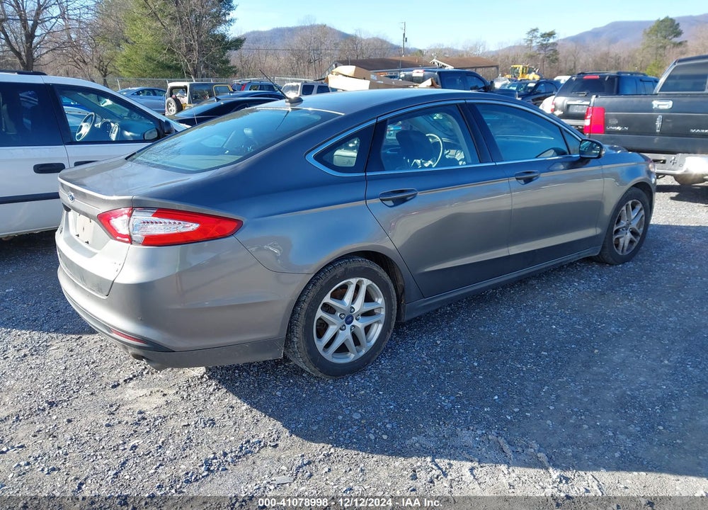 2014 FORD FUSION SE VIN: 3FA6P0HD4ER289460