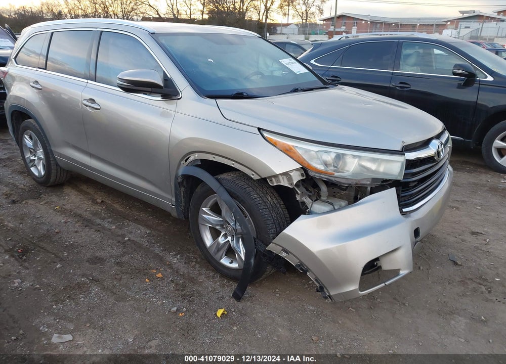 2015 TOYOTA HIGHLANDER LIMITED V6 VIN: 5TDYKRFH1FS038860
