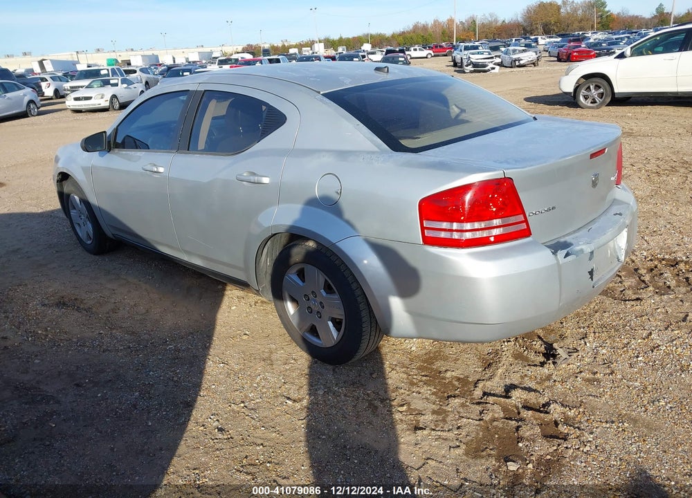 2010 DODGE AVENGER SXT VIN: 1B3CC4FB3AN130218