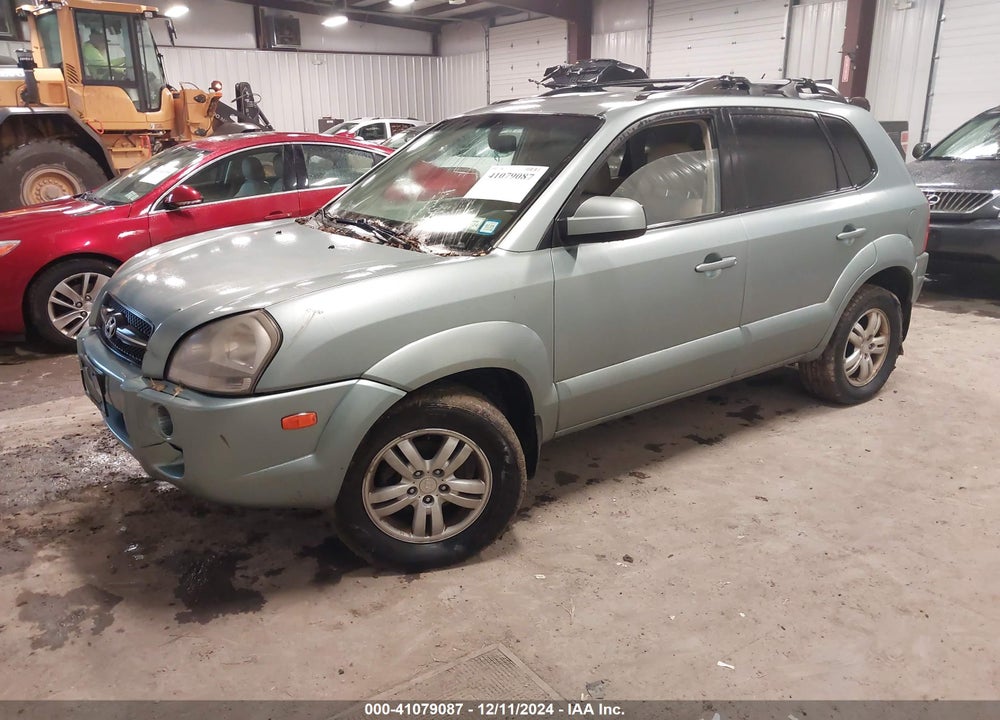 2008 HYUNDAI TUCSON LIMITED V6/SE VIN: KM8JN72D38U734484