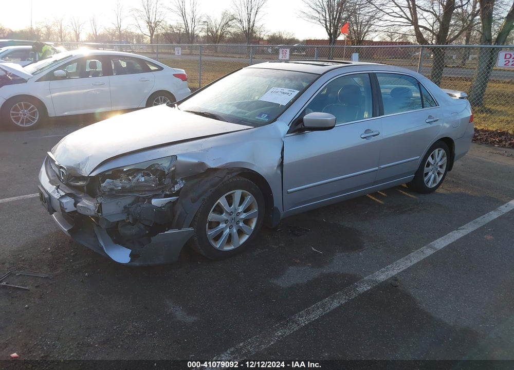 2007 HONDA ACCORD 3.0 EX VIN: 1HGCM66557A013677