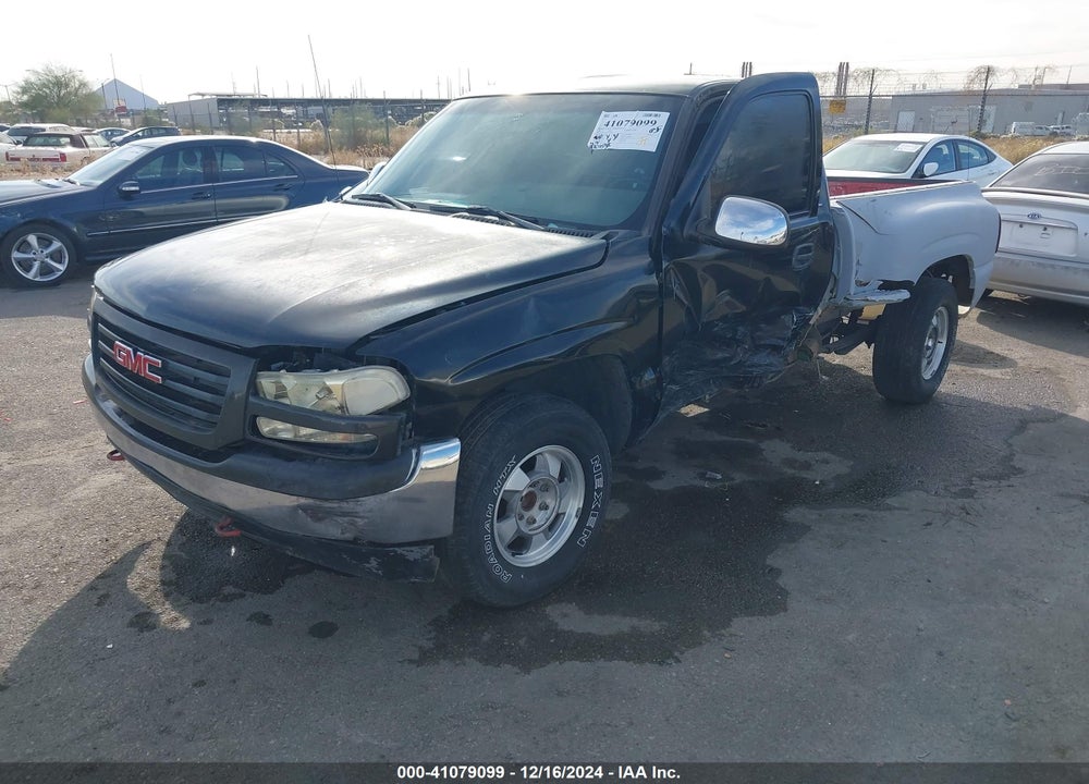 2001 GMC SIERRA 1500 SL VIN: 1GTEC14W21Z216690