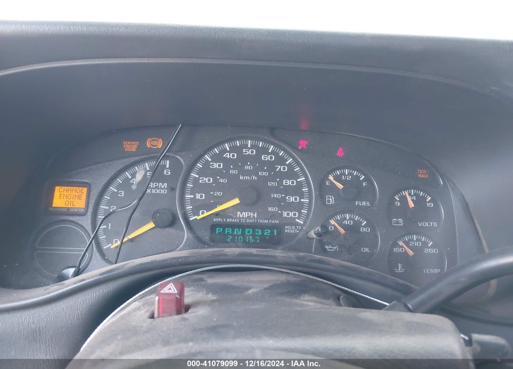 2001 GMC SIERRA 1500 SL VIN: 1GTEC14W21Z216690