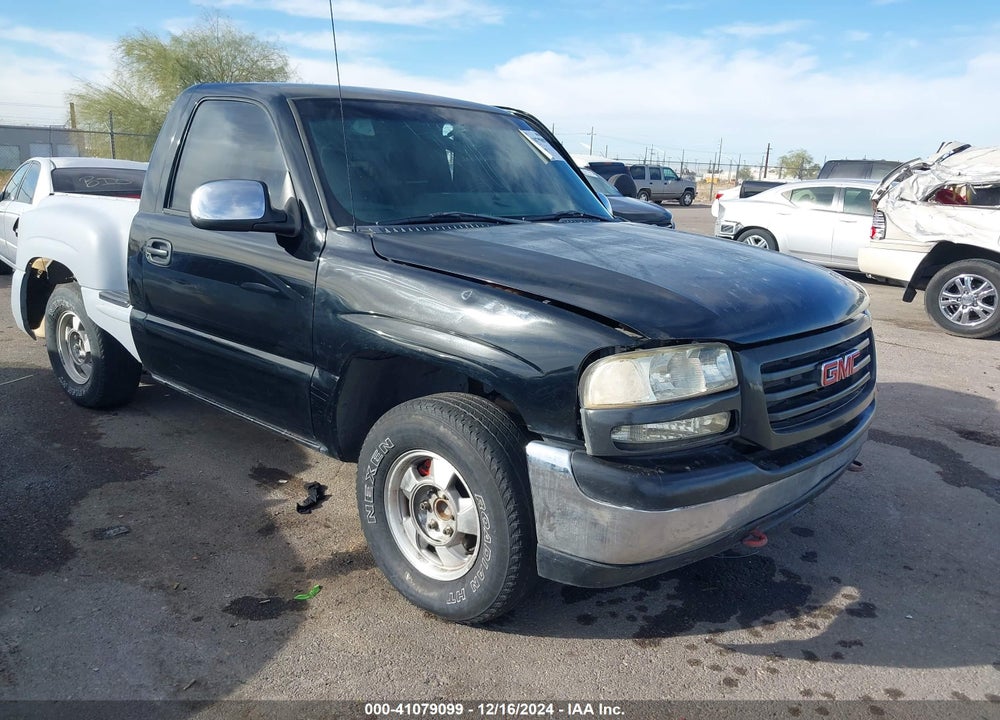2001 GMC SIERRA 1500 SL VIN: 1GTEC14W21Z216690