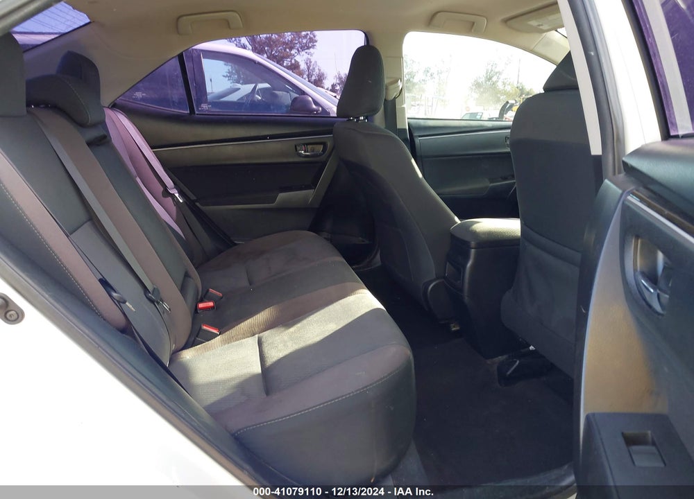 2018 TOYOTA COROLLA LE VIN: 2T1BURHE0JC104691