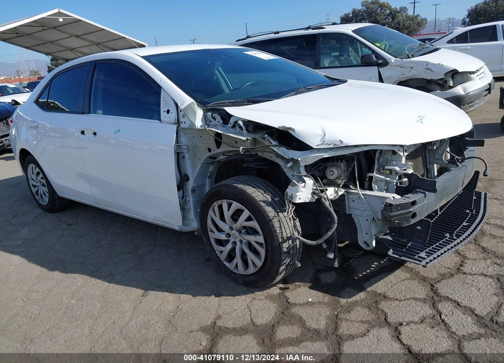 2018 TOYOTA COROLLA LE VIN: 2T1BURHE0JC104691