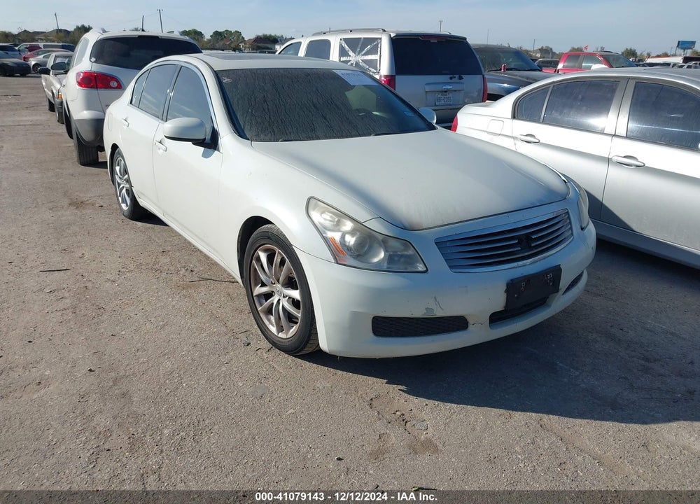 2008 INFINITI G35 JOURNEY VIN: JNKBV61EX8M228503