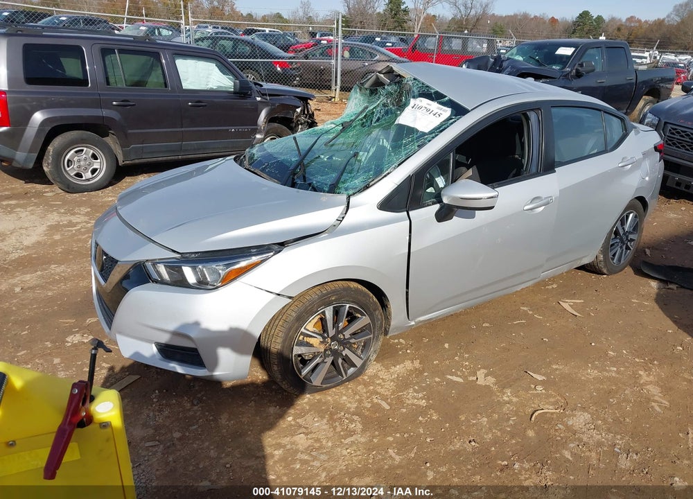 2021 NISSAN VERSA SV XTRONIC CVT VIN: 3N1CN8EV2ML839340