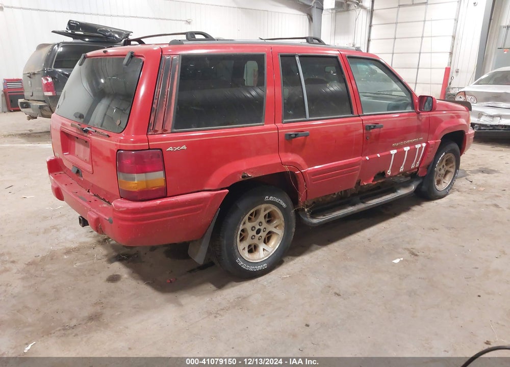 1997 JEEP GRAND CHEROKEE LIMITED VIN: 1J4GZ78S1VC599185