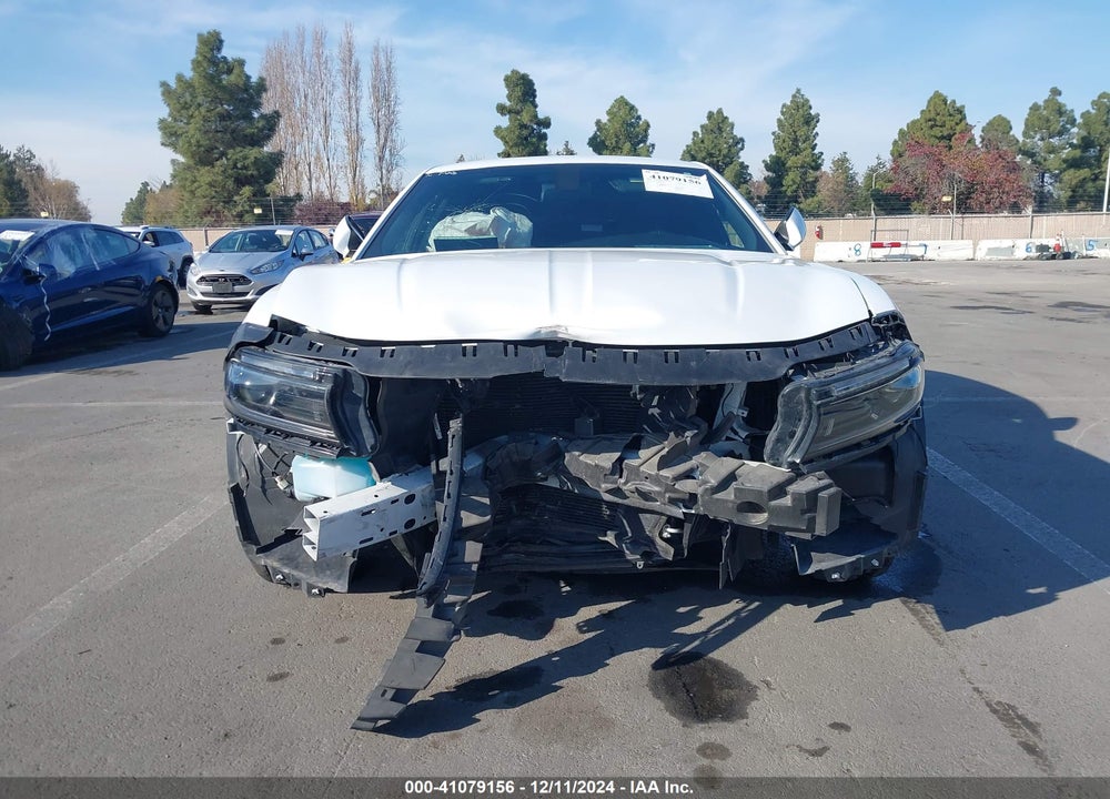 2022 DODGE CHARGER SXT RWD VIN: 2C3CDXBG6NH144907